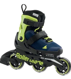 Rulleskøjter|Rulleskøjter-Rollerblade Rulleskøjter - Microblade 3WD - Blue/Lime - In
