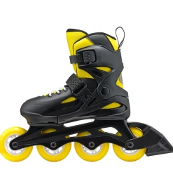 Rulleskøjter|Rulleskøjter-Rollerblade Rulleskøjter - Fury - Sort/Gul - Inliner