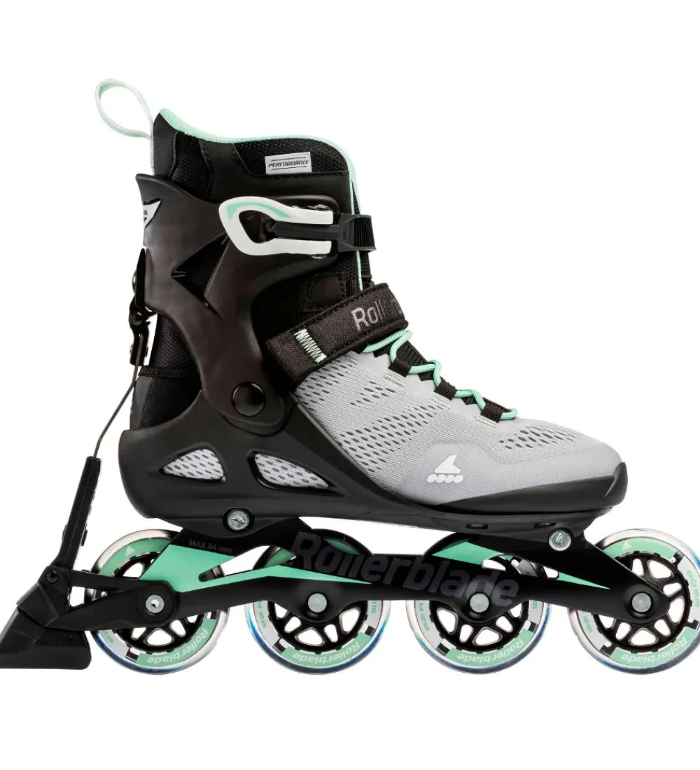 Rulleskøjter|Rulleskøjter-Rollerblade Rulleskøjter - Macroblade - 80 ABT W - Grey/Mint - I