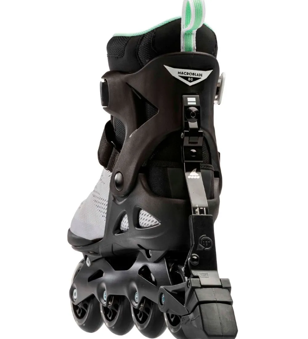 Rulleskøjter|Rulleskøjter-Rollerblade Rulleskøjter - Macroblade - 80 ABT W - Grey/Mint - I