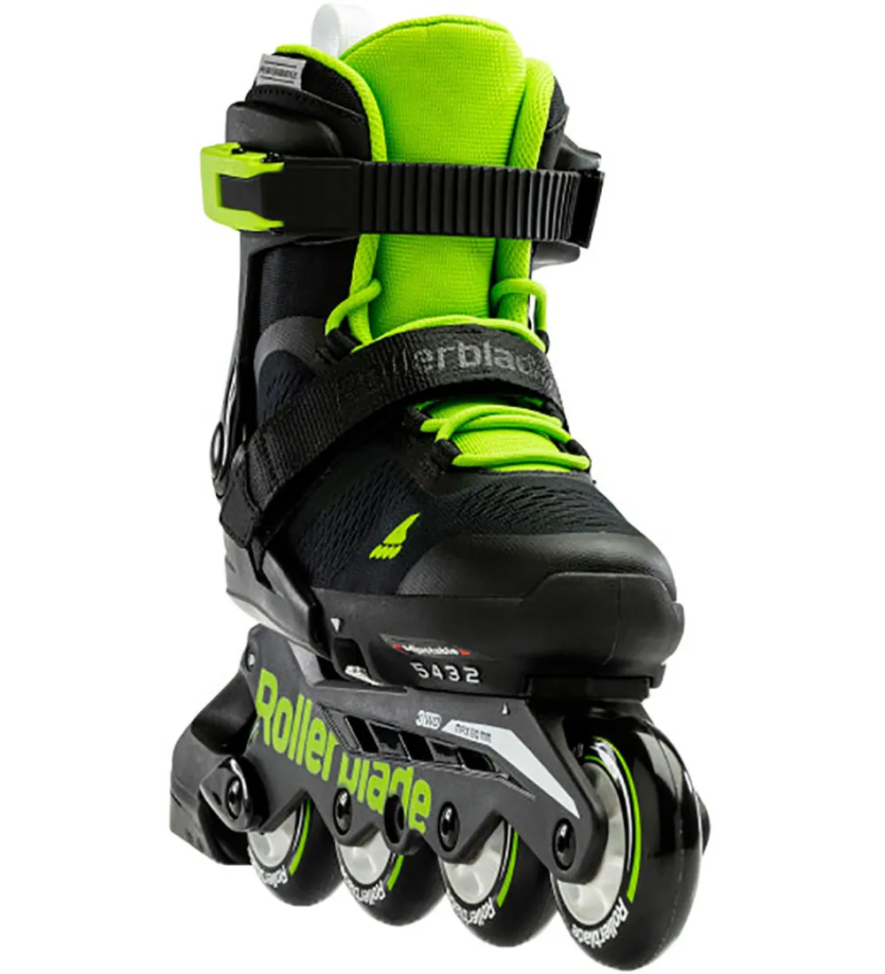 Rollerblade Rulleskøjter|Rulleskøjter*Rulleskøjter - Microblade - Sort/Grøn - Inliner