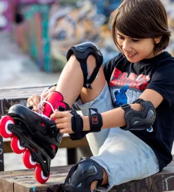 Rollerblade Rulleskøjter|Rulleskøjter*Rulleskøjtesæt - Fury Combo - Sort/Rød - Inliner