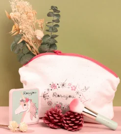 Rosajou Sminke*Sminkesæt - Blush mm. - 4 Dele - Rosa