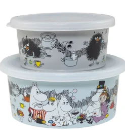 Madkasser-Rätt Start Snackbokse - 2-pak - Mumi - 450/250 ml - Stinky