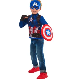 Halloween-Rubies Udklædning - Marvel Captain America