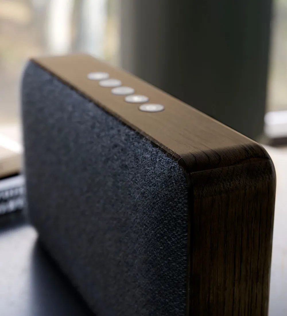 Højtalere-SACKit Højtaler - Move Wood - Smoked Oak