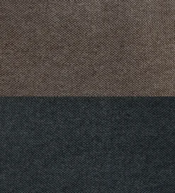 Sækkestole|Stole-SACKit Sækkestol - Canvas Lounge Chair - 96x80x70 cm - Sort/Brun