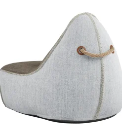 SACKit Sækkestole|Stole*Sækkestol - Cobana Lounge Chair - 96x80x70 cm - Brun/Hvid