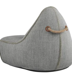 Sækkestole|Stole-SACKit Sækkestol - Cobana Lounge Chair - 96x80x70 cm - Lysegrå