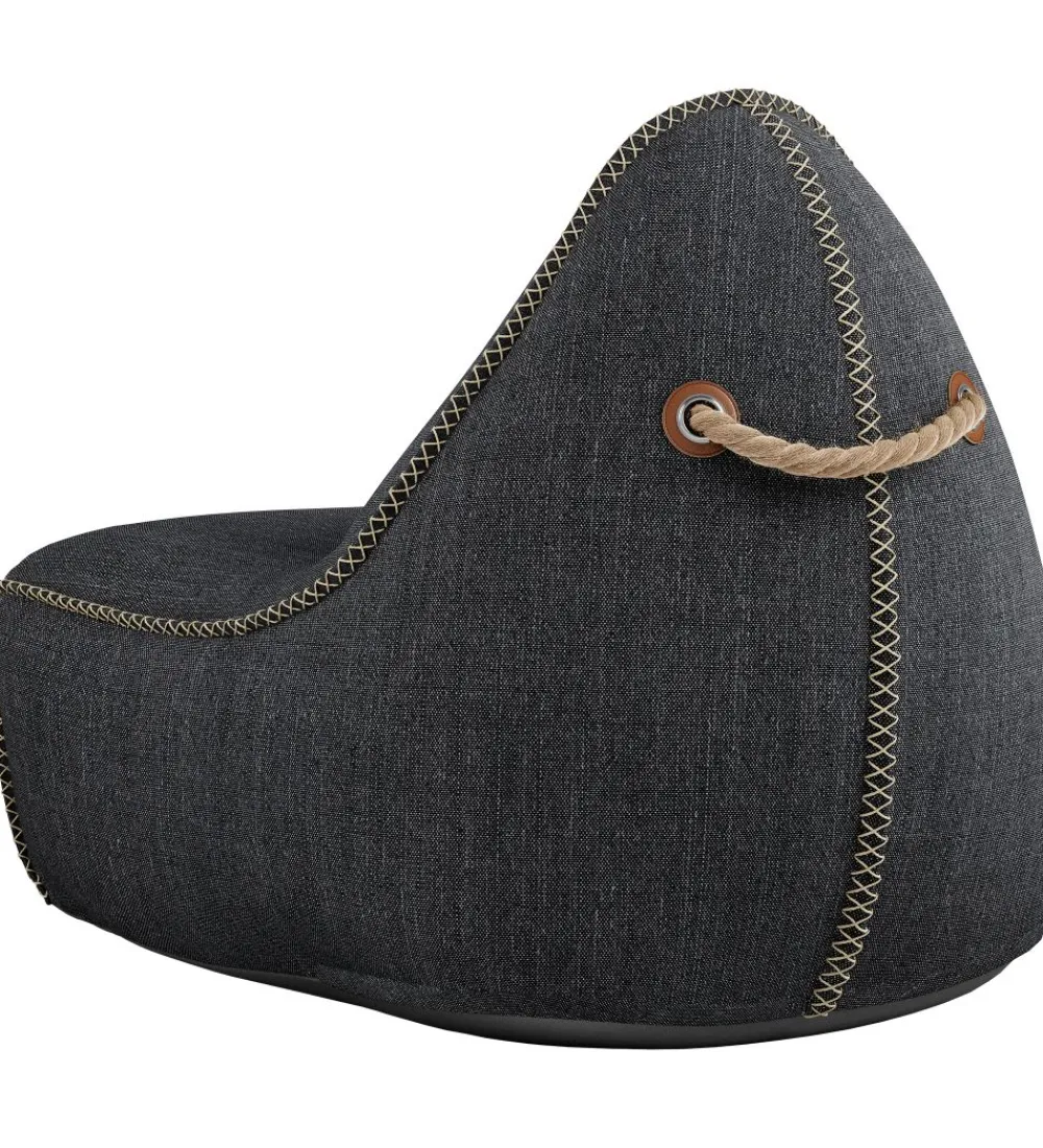 Sækkestole|Stole-SACKit Sækkestol - Cobana Lounge Chair - 96x80x70 - Sort
