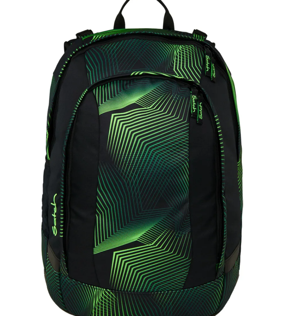 Skoletasker-Satch Skoletaske - Air - Seismic Green