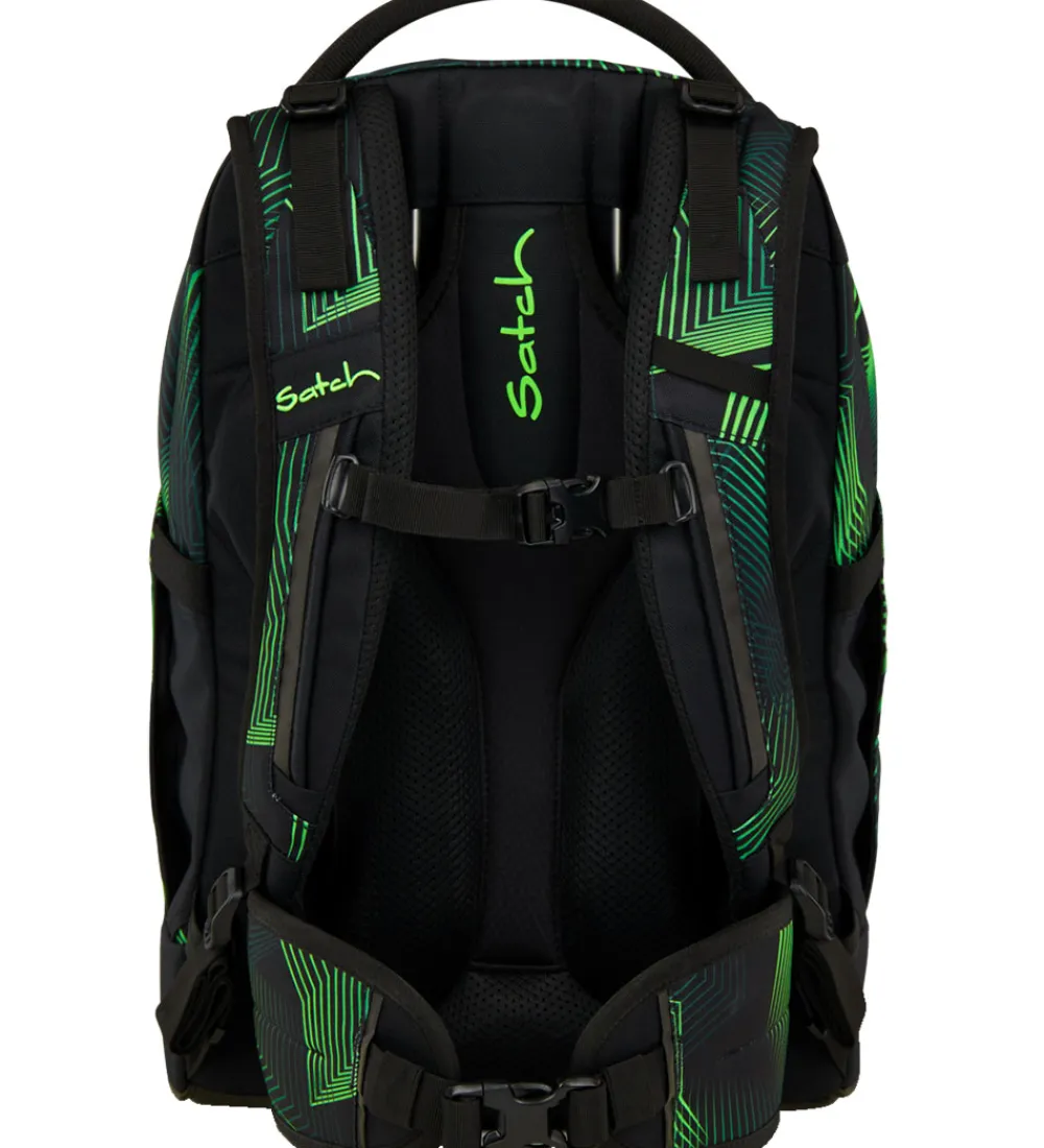 Skoletasker-Satch Skoletaske - Pack - Seismic Green