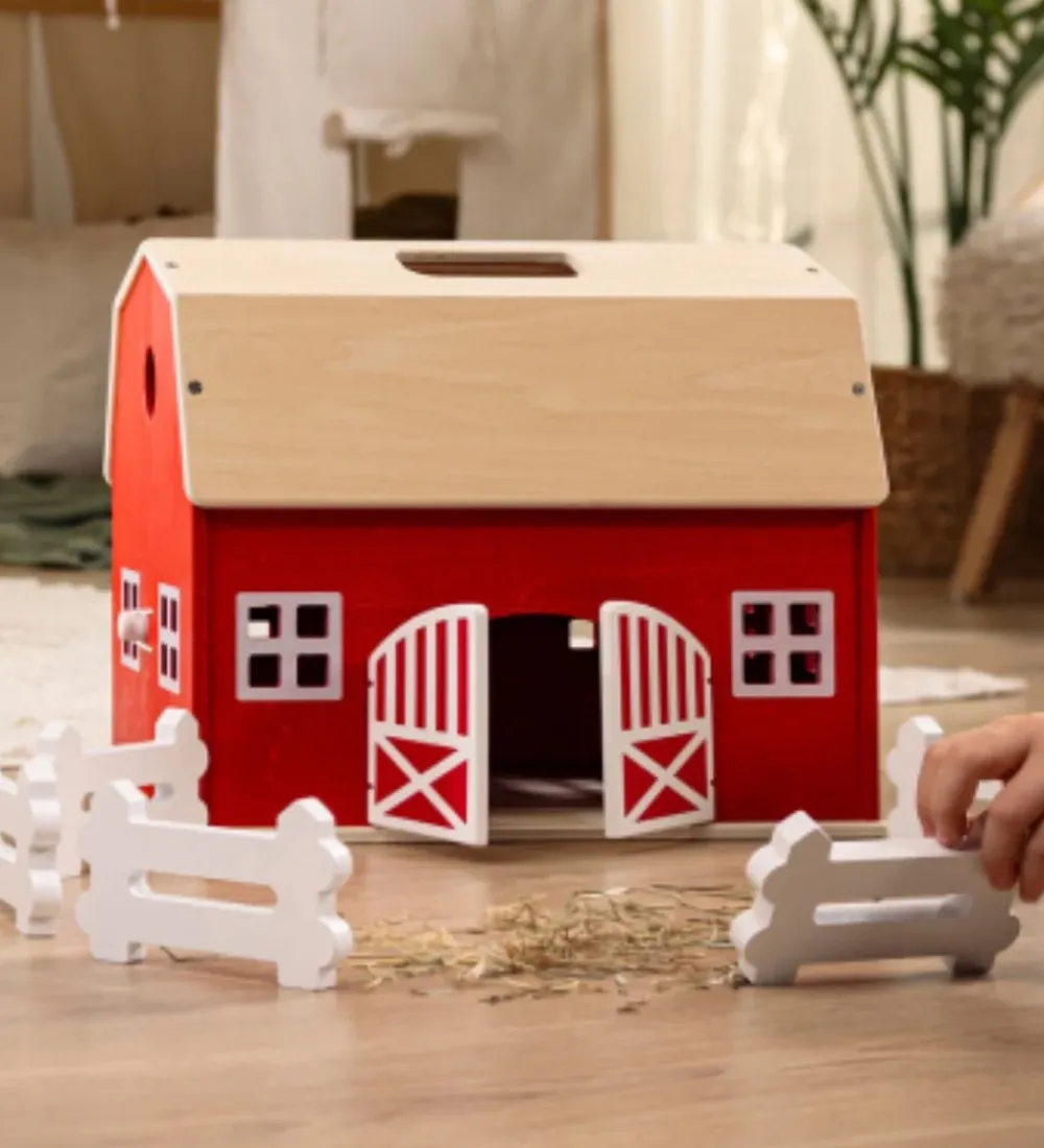 Schleich|Figurer-Schleich Bondegård - Træ - Limited Edition - 35 cm - Retro Farm