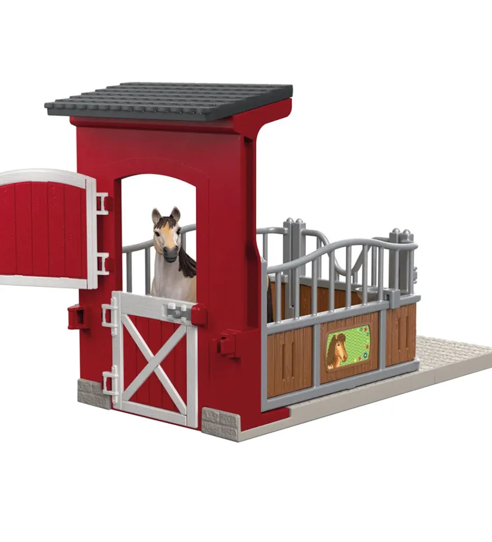 Schleich Schleich*Farm World - Ponyboks m. Mustang Hoppe - 42724 - 19 Del