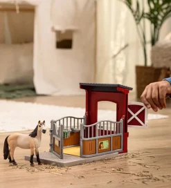 Schleich Schleich*Farm World - Ponyboks m. Mustang Hoppe - 42724 - 19 Del