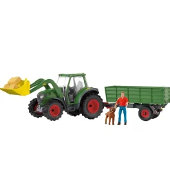Schleich Schleich*Farm World - Traktor Med Påhængsvogn - 42608