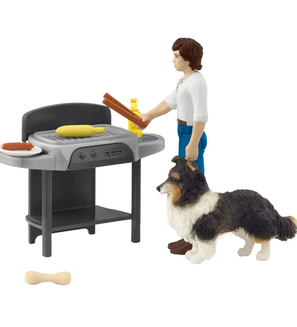Schleich Schleich*Grill-Eventyr Med Tom - 42754 - 12 Dele