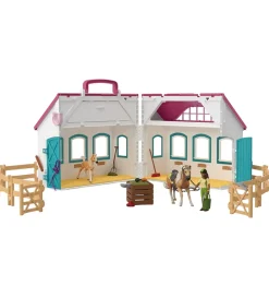 Schleich-Schleich Horse Club - Åben Hestestald - 60 Dele - 42703