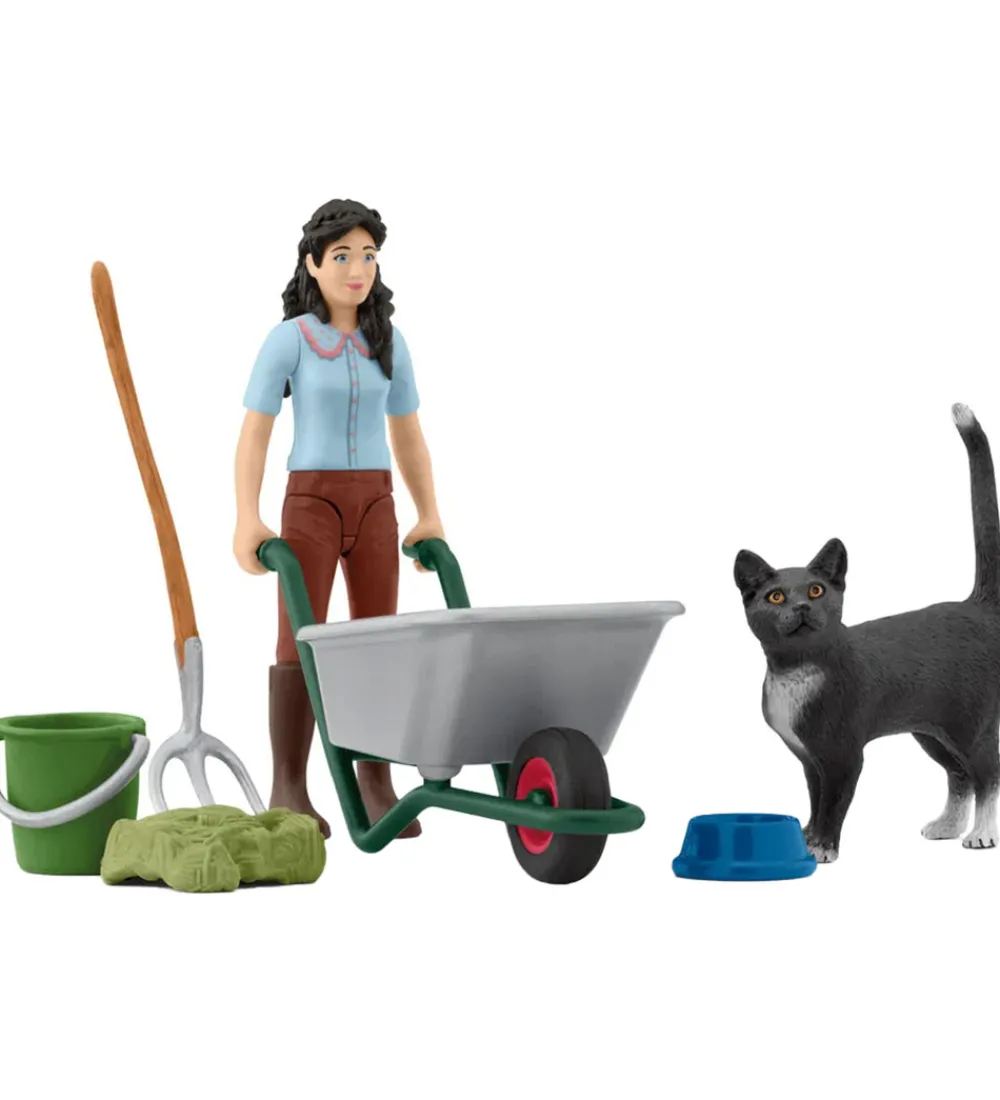 Schleich Schleich*Møgning Og Plejesæt - 42747 - 12 Dele