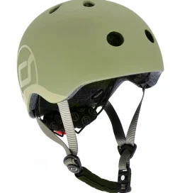 Scoot and Ride Børnesikkerhed|Cykelhjelme*Cykelhjelm - Olive