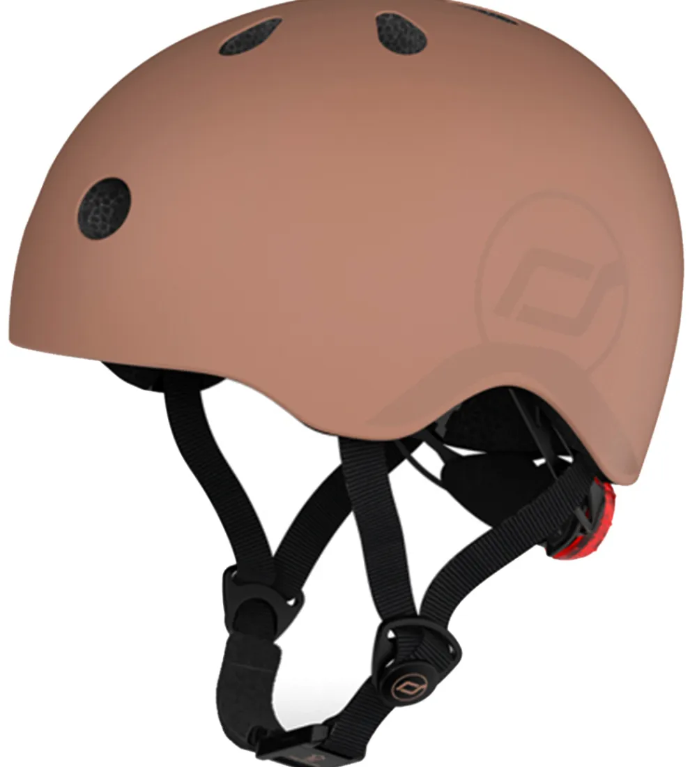 Børnesikkerhed|Cykelhjelme-Scoot and Ride Cykelhjelm - Mocha