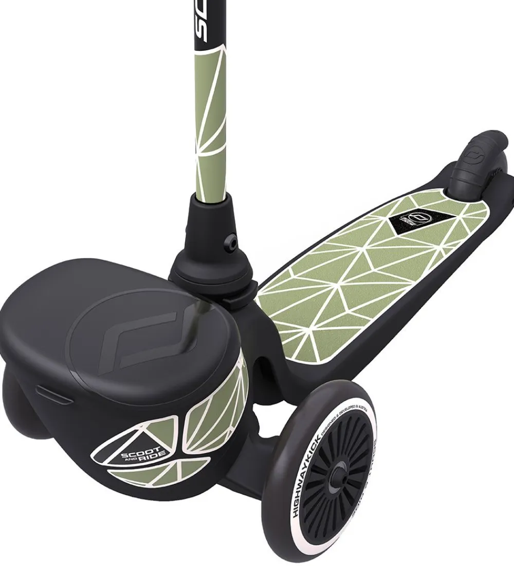 Løbehjul|Løbehjul-Scoot and Ride Highway Kick 2 - Green Lines