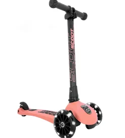 Løbehjul|Løbehjul-Scoot and Ride Highway Kick 3 - LED - Peach