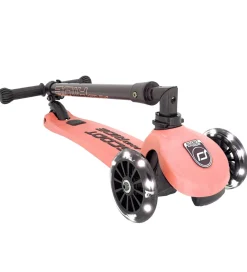 Løbehjul|Løbehjul-Scoot and Ride Highway Kick 3 - LED - Peach