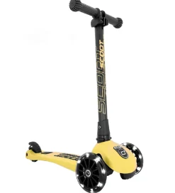 Løbehjul|Løbehjul-Scoot and Ride Highway Kick 3 - LED - Lemon