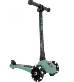 Løbehjul|Løbehjul-Scoot and Ride Highway Kick 3 - LED - Forest