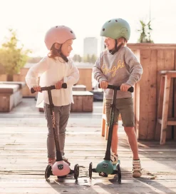 Løbehjul|Løbehjul-Scoot and Ride Highway Kick 3 - LED - Forest