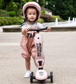 Løbecykler|Løbehjul-Scoot and Ride Highway Kick 1 - Rose