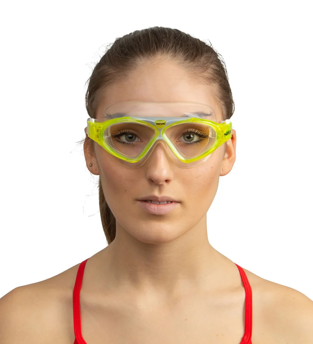 Seac Dykkermasker|Snorkling*Dykkerbriller - Vision Junior - Gul