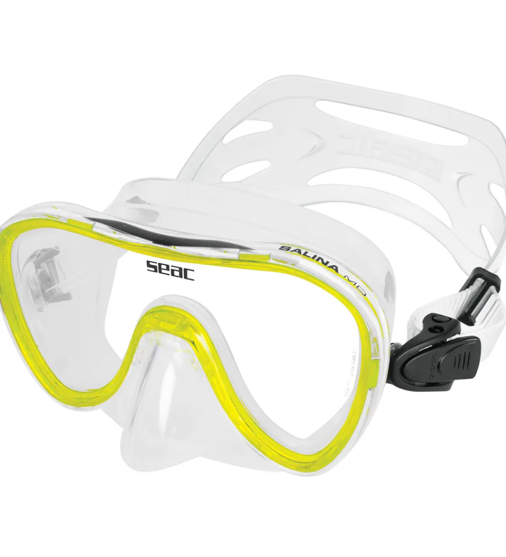 Dykkermasker|Snorkling-Seac Dykkermaske - Salina - Gul