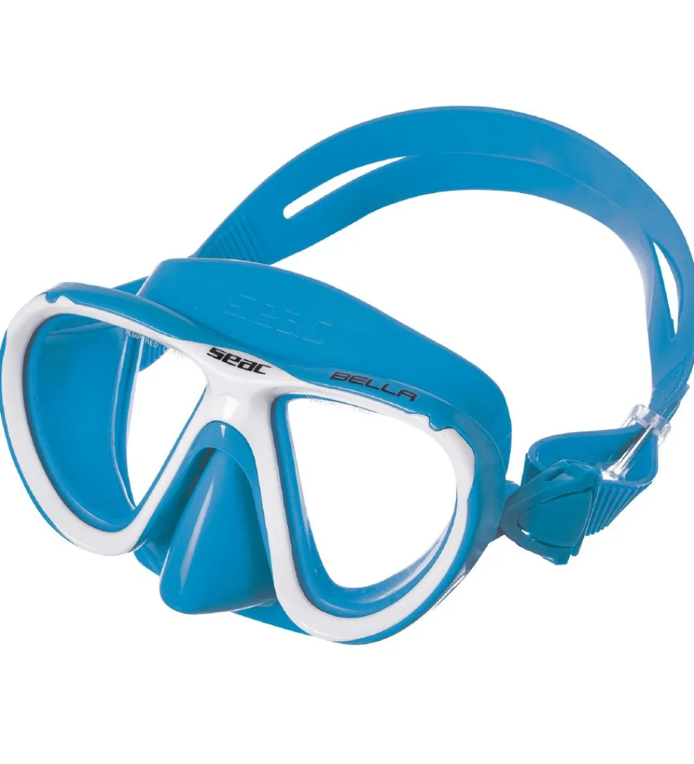 Seac Dykkermasker*Snorkelsæt - Bella - Lyseblå