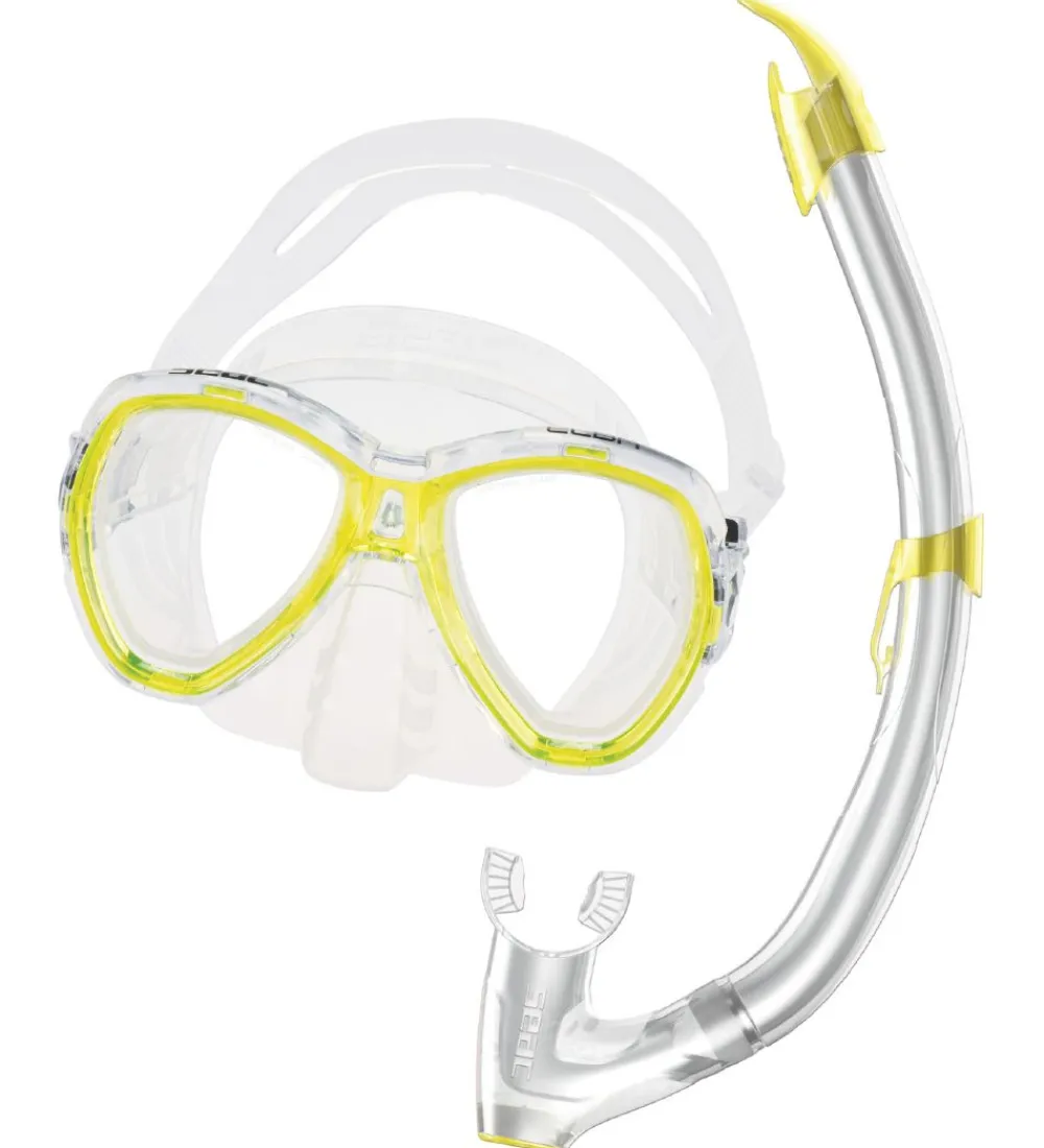 Seac Dykkermasker*Snorkelsæt - Elba - Gul