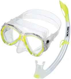 Seac Dykkermasker*Snorkelsæt - Elba MD - Gul