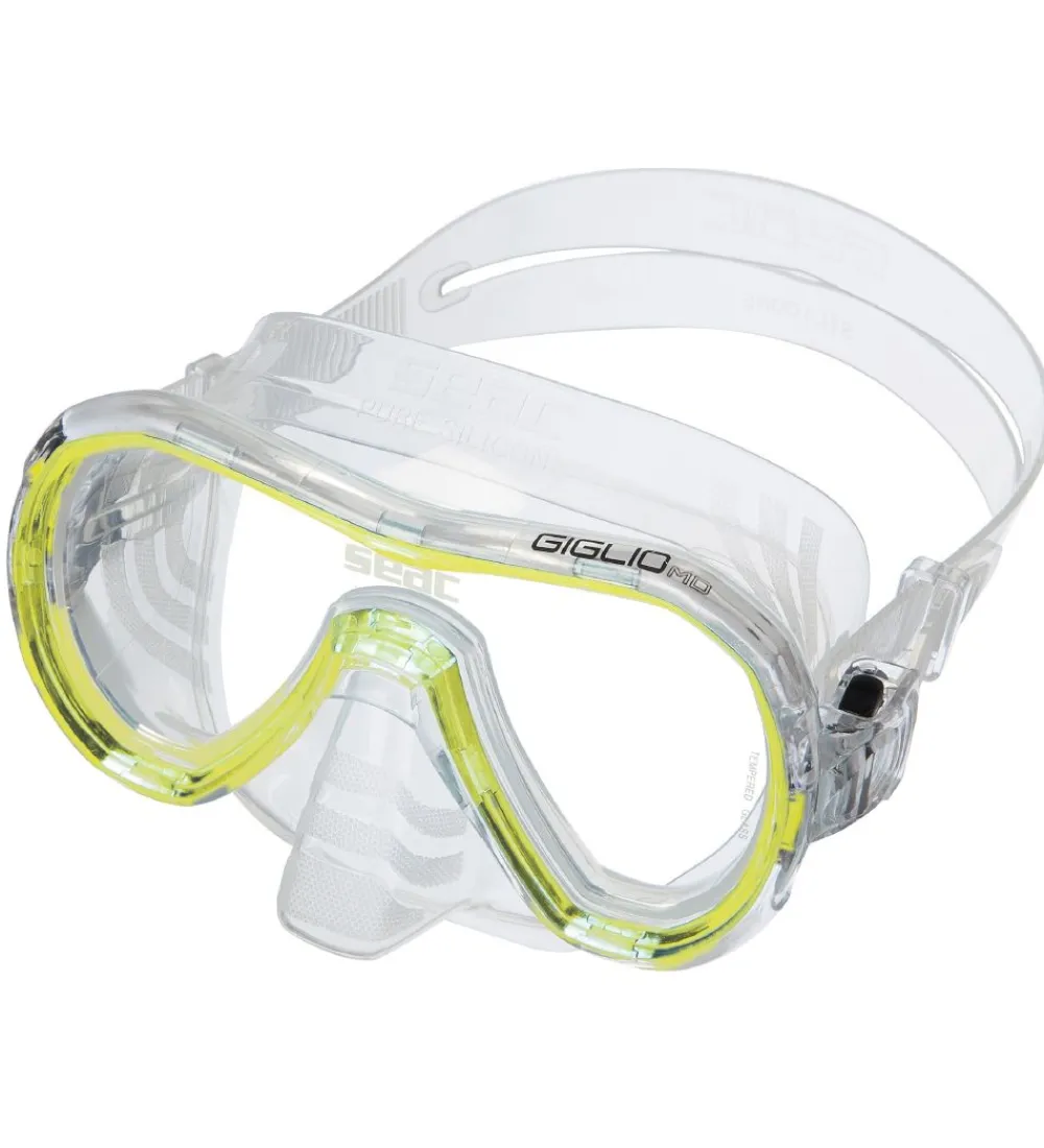 Seac Dykkermasker*Snorkelsæt - Giglio MD - Gul