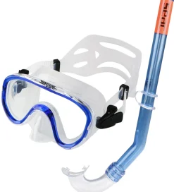 Dykkermasker|Snorkling-Seac Snorkelsæt - Marina - Blå