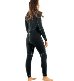 Våddragter|Snorkling-Seac Våddragt - Alfa Lady 5 mm - Sort/Turkis
