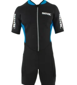 Våddragter|Snorkling-Seac Våddragt - Look Shorty Man 2,5 mm - Sort/Blå
