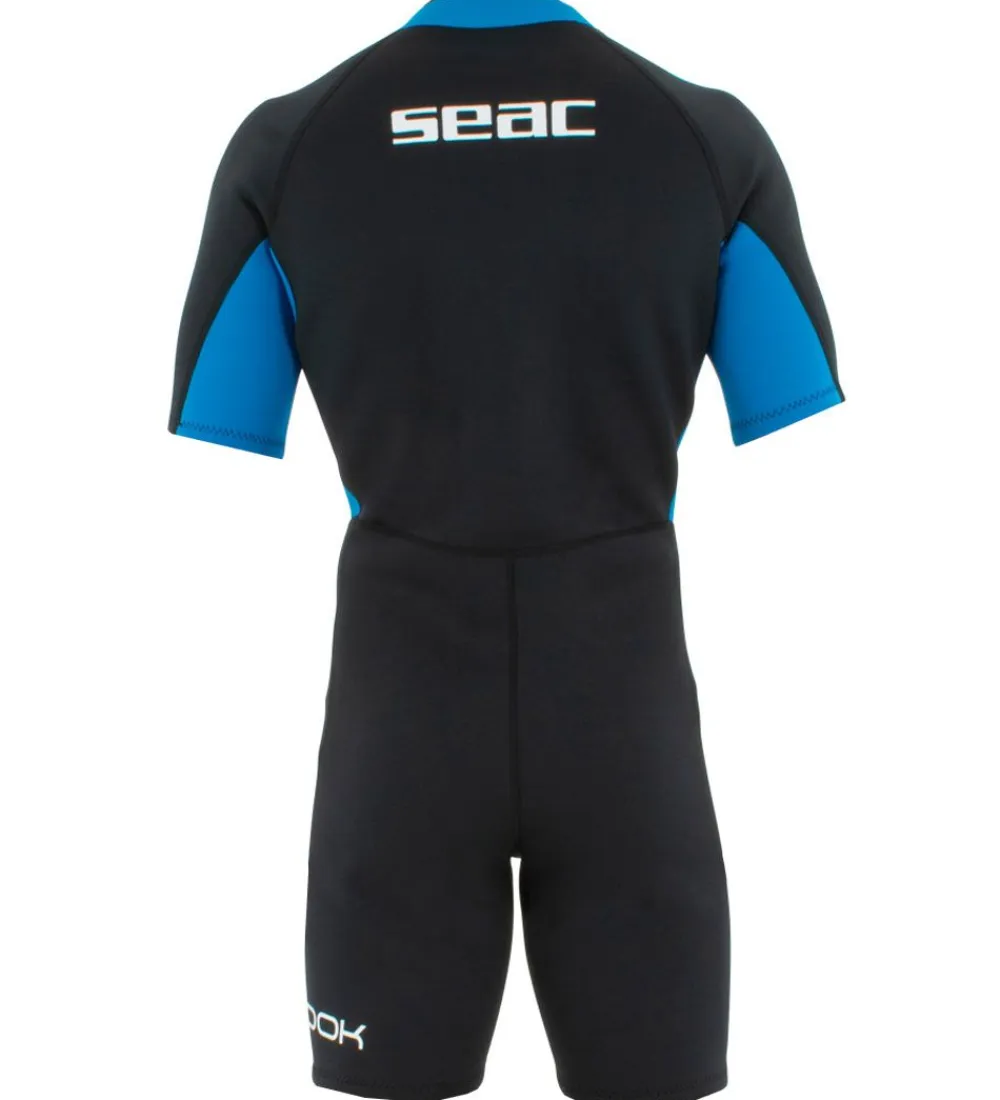 Våddragter|Snorkling-Seac Våddragt - Look Shorty Man 2,5 mm - Sort/Blå