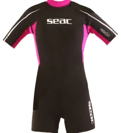 Seac Våddragter|Snorkling*Våddragt - Relax Shorty Lady 2,2 mm - Sort/Pink