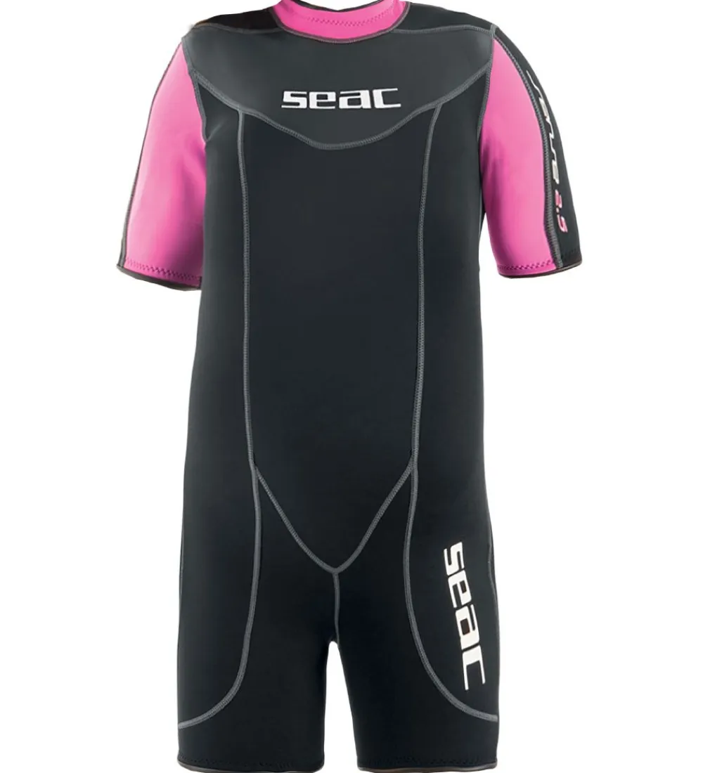 Seac Våddragter*Våddragt - Sense Shorty Lady 2,5 mm - Sort/Pink