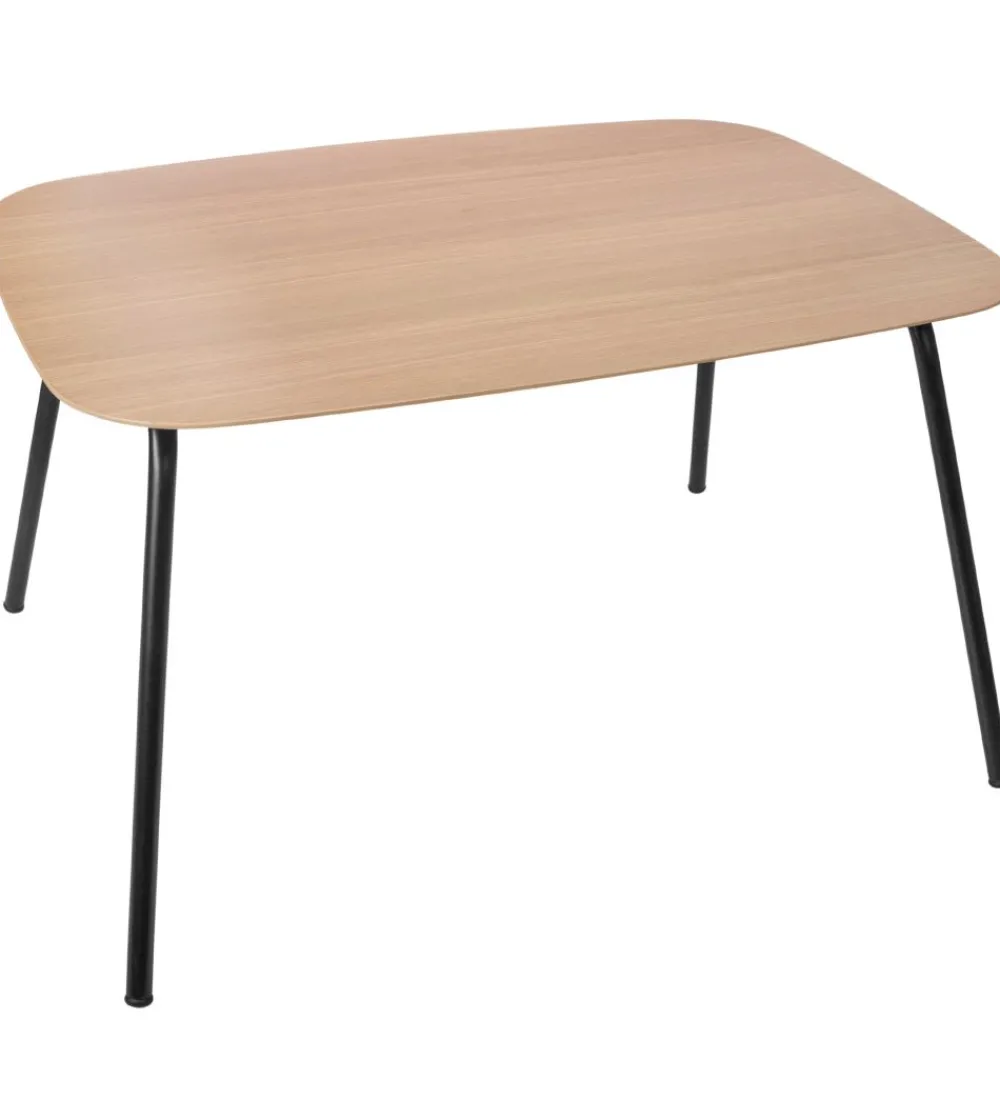 Sebra Borde*Bord - Oakee - 50x70x45 cm - Træ/Sort