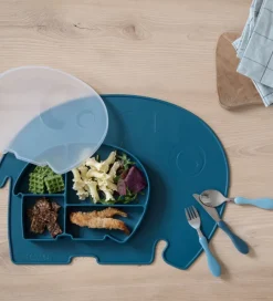 Dækkeservietter-Sebra Dækkeserviet - Silikone - Fanto - Nordic Blue