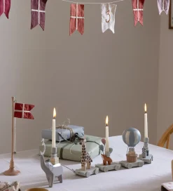 Fødselsdagstoge-Sebra Fødselsdagstog - Træ - 55 cm - World Of