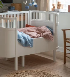 Sebra Senge*Seng - Baby/Junior - Classic White