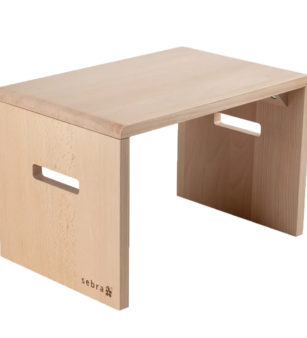 Sebra Skamler|Møbler*Skammel - 23,5x23,5x36 - Træ