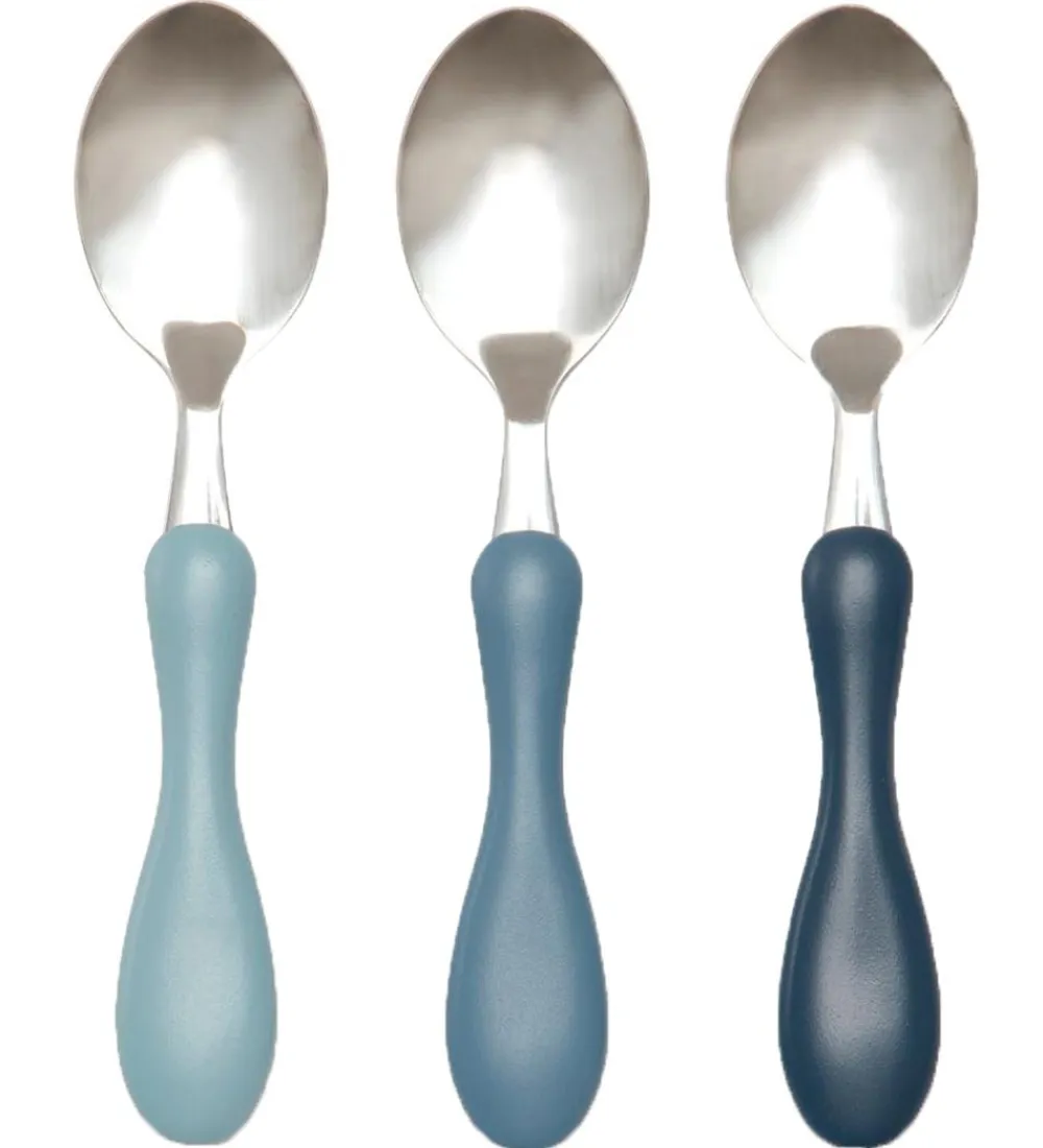 Babyskeer-Sebra Skesæt - Stainless Steel - Powder Blue